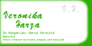 veronika harza business card